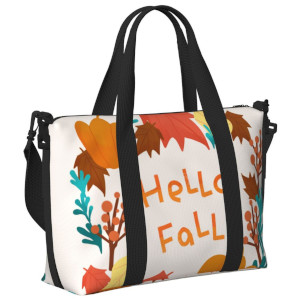 custom printed shoulder travel bag no minimum logo all over personalised crossbody handbag