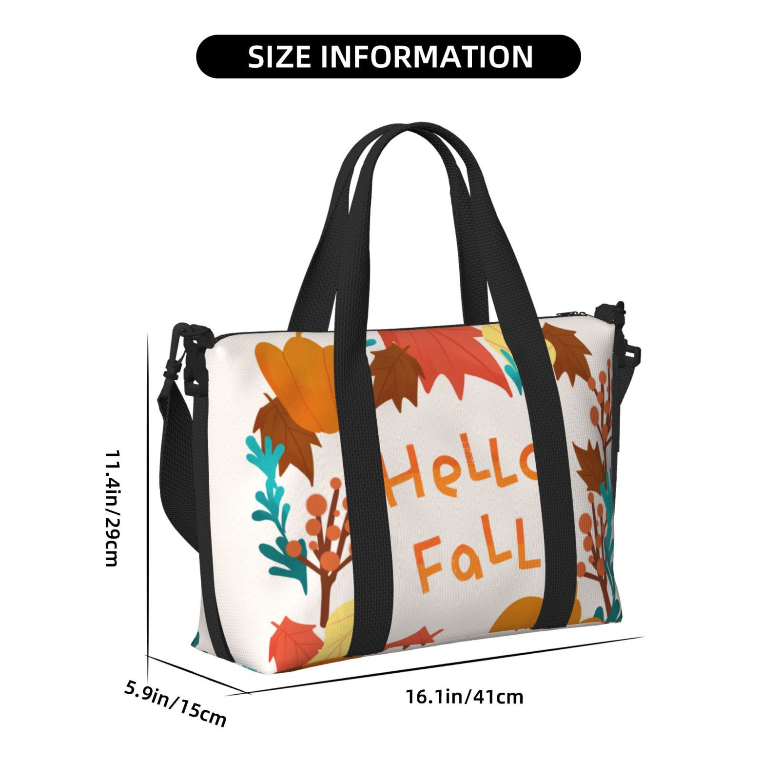 custom tote bag no minimum personalized all over photo printed branded shoulder travel bag crossbody handbag duffle