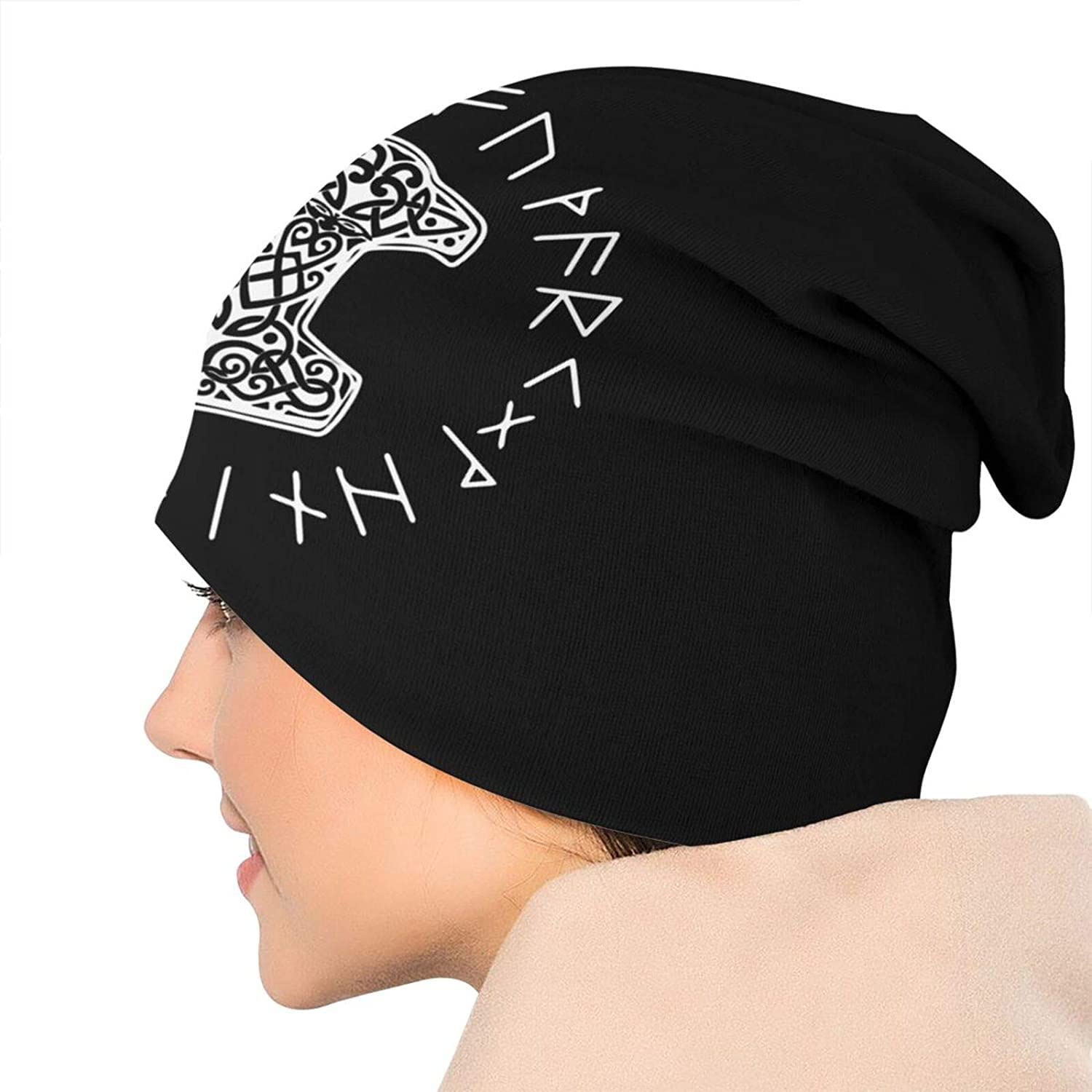 custom all over printed beanie hat no minimum personalised logo cheap