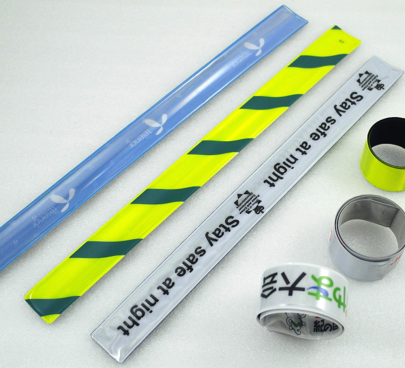 night safety reflective snap bracelet