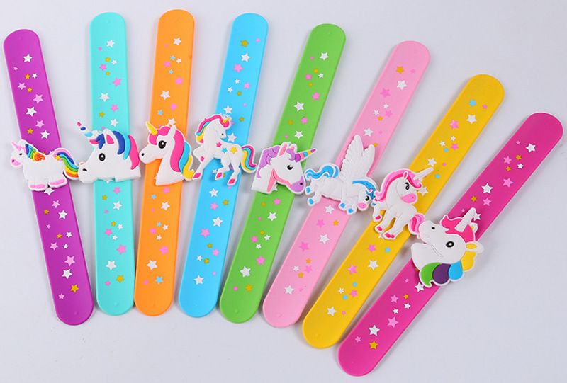 unicorn slap bracelets