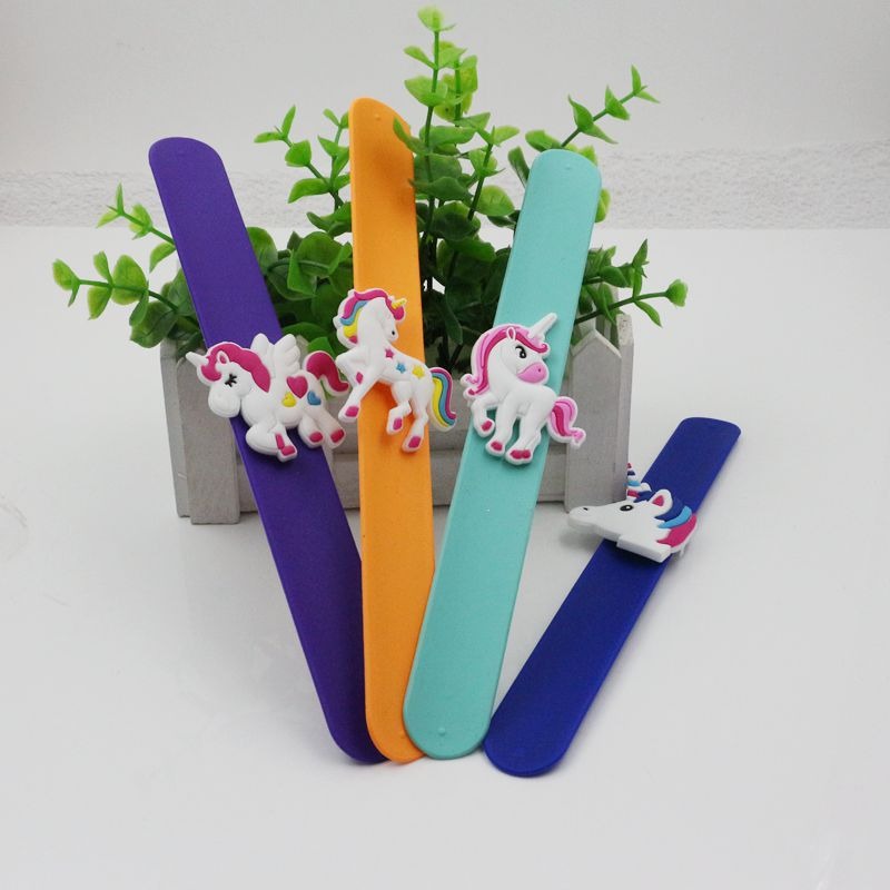 unicorn slap bracelets