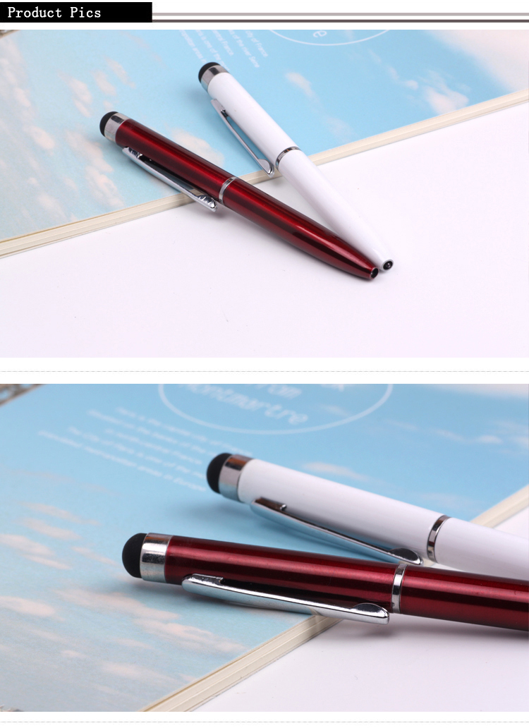 Stylus metal ballpoint pen