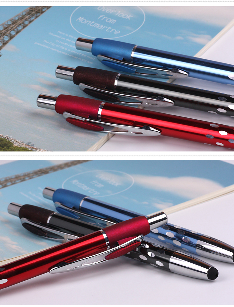 Stylus metal ballpoint pen