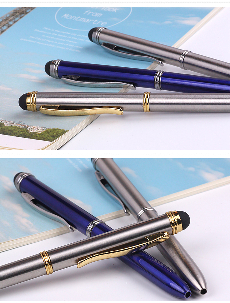 Stylus metal ballpoint pen