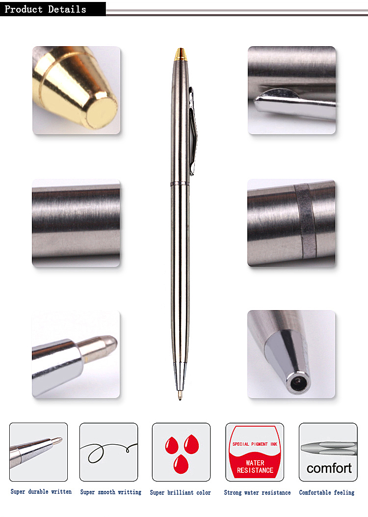 Stylus metal ballpoint pen