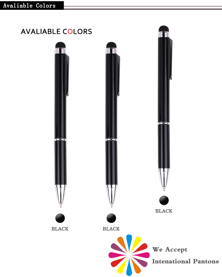 Stylus metal ballpoint pen