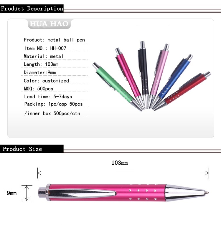 Stylus metal ballpoint pen