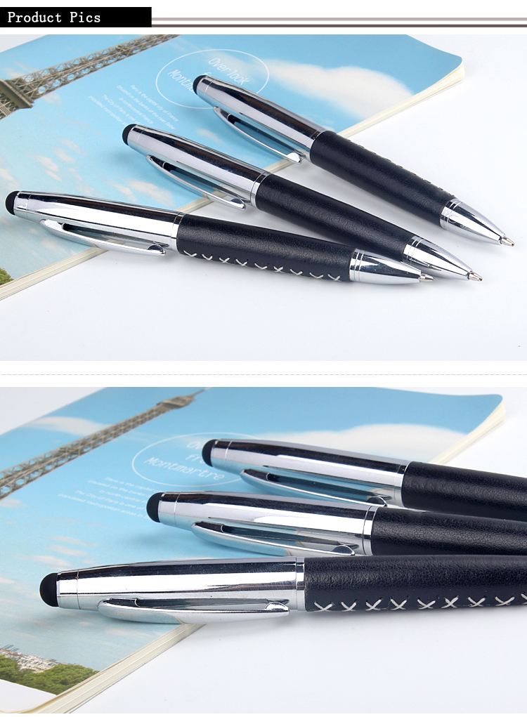 Stylus metal ballpoint pen