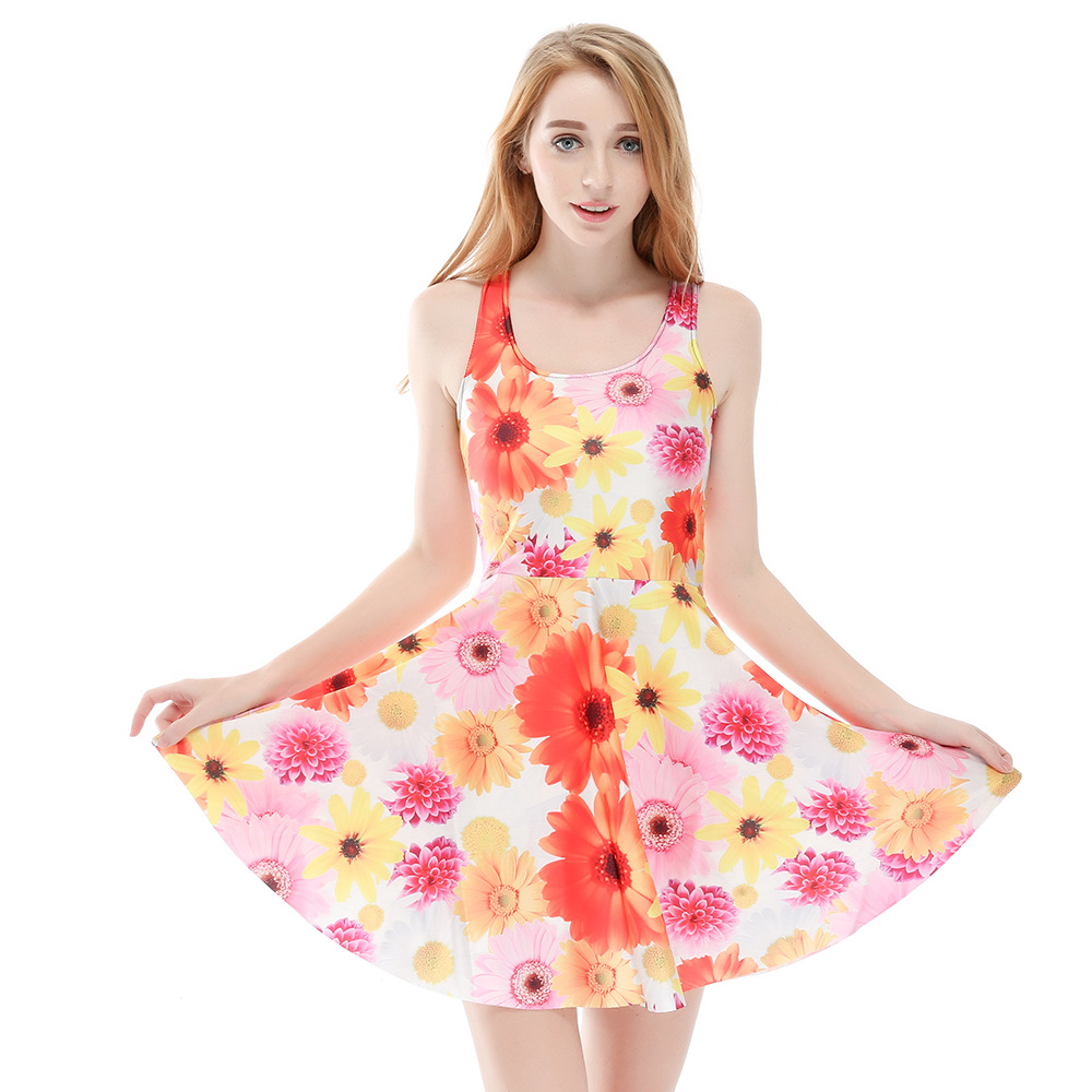 custom skater dress all over printing no minimum design your own