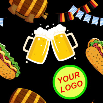 free Oktoberfest seamless pattern image download design generator