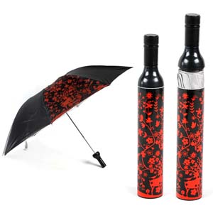 wine bottle umbrella