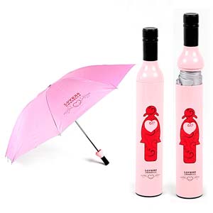 wine bottle umbrella