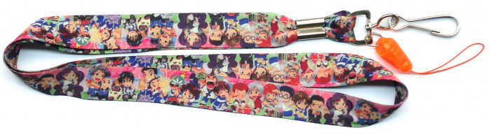 full color printed lanyard