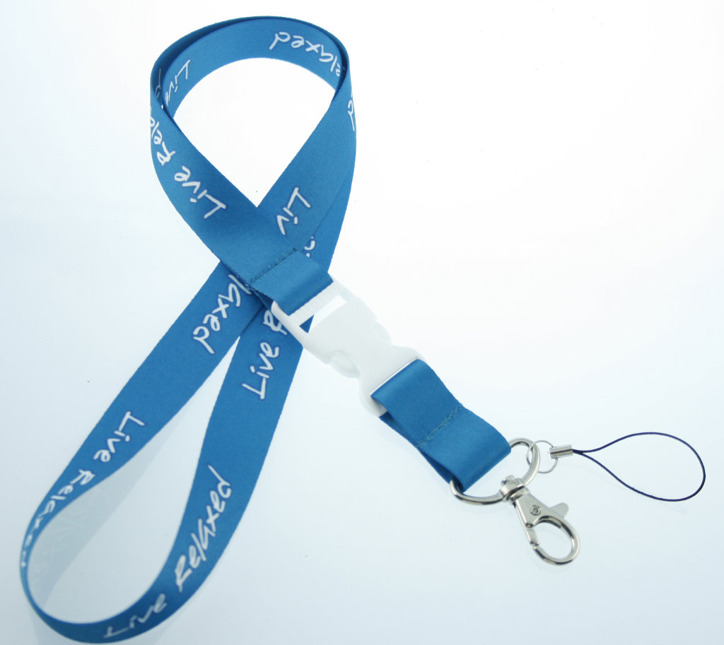 custom printed lanyard