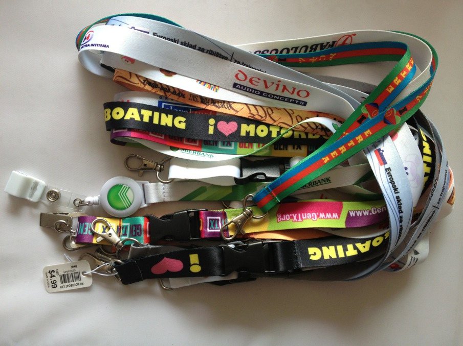 custom printed lanyard full color personalized cheap