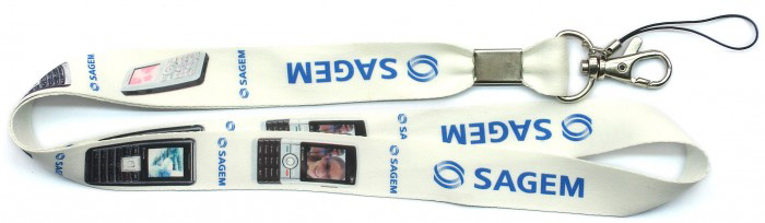 cell phone lanyard with custom logo printed