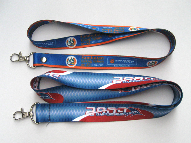 custom printed lanyard