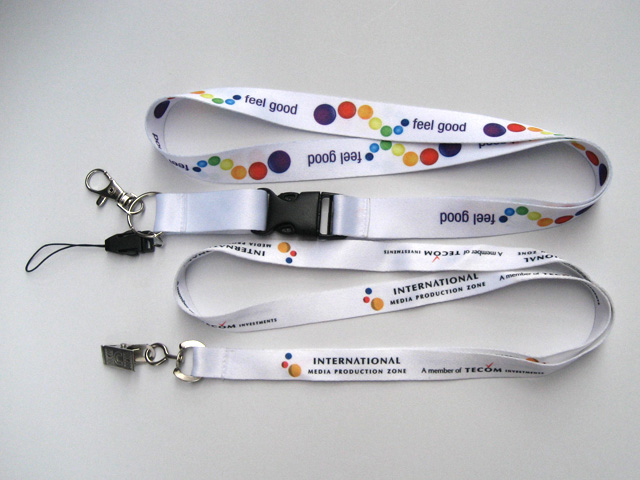 custom printed lanyard