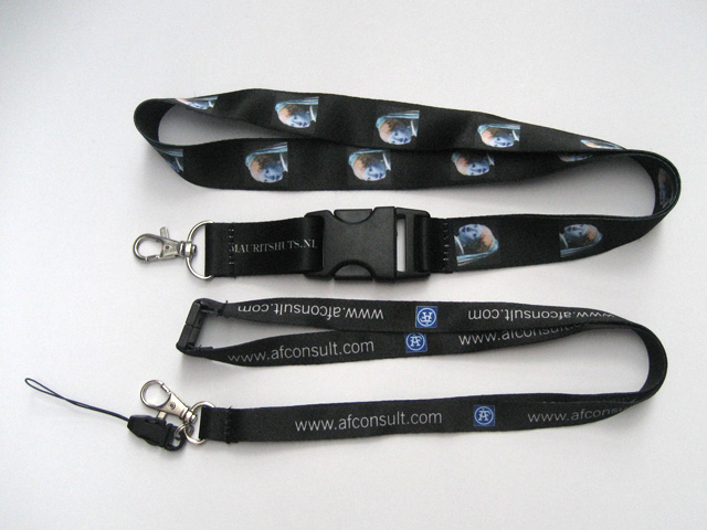 custom printed lanyard