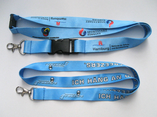 custom printed lanyard