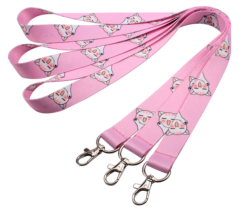 cute design nylon lanyard