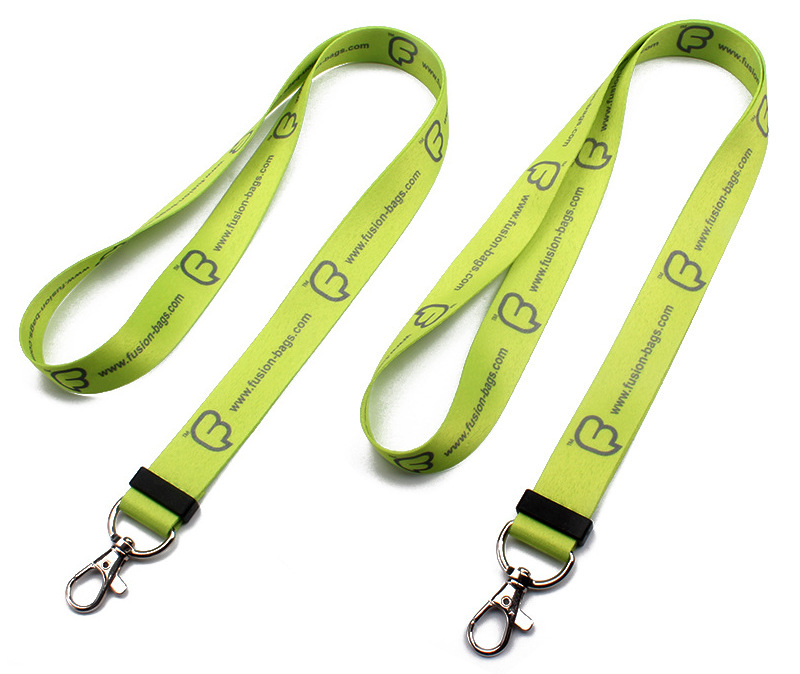 nylon lanyard with business logo printing