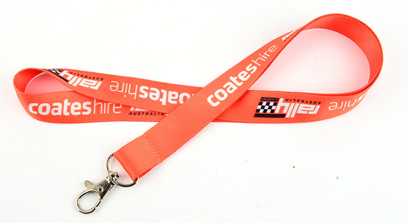 custom nylon lanyard for id card, badge holder