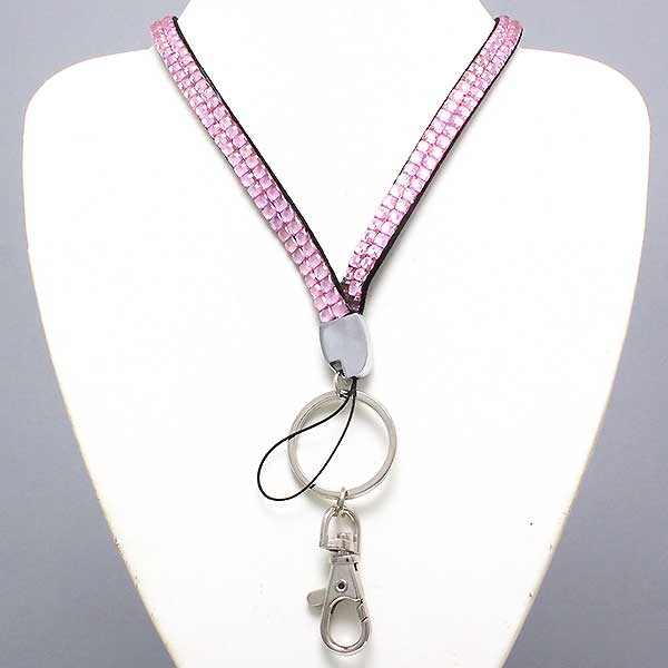 custom sparkly lanyard for keys, id card, USB flash drive