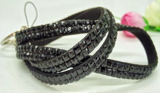 black bling diamante rhinestone lanyards wholesale