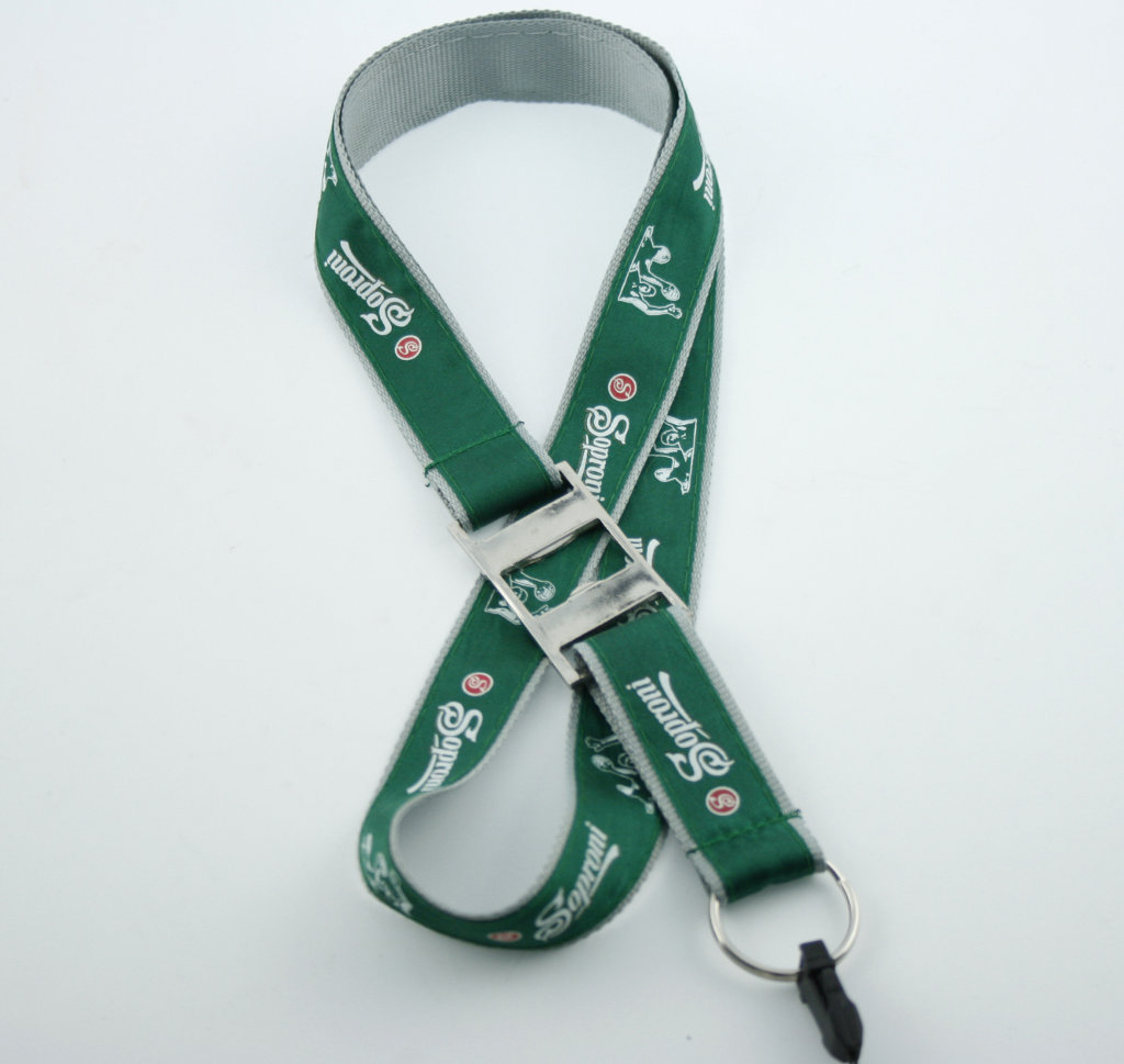 custom bottle opener lanyard, promotional logo printed