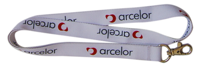 custom screen printed lanyard