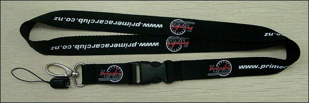 personalised lanyard, silkscreen printing