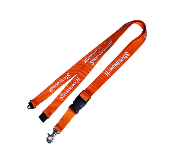 custom lanyard, silkscreen printing