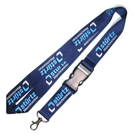 screen printed lanyard