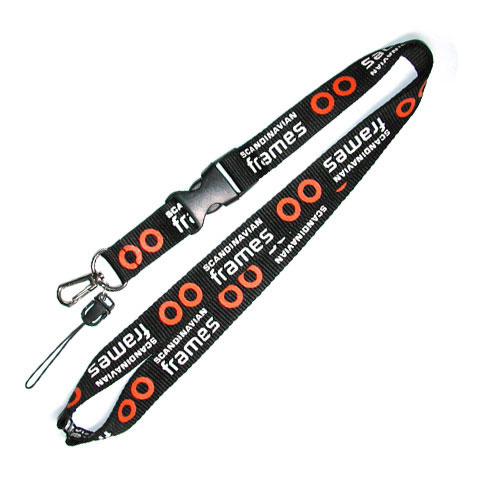 screen printed lanyard