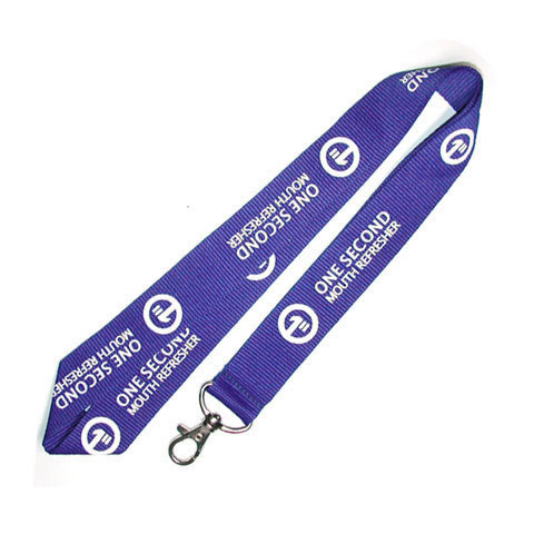 screen printed lanyard