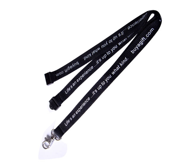 custom screen printed lanyards