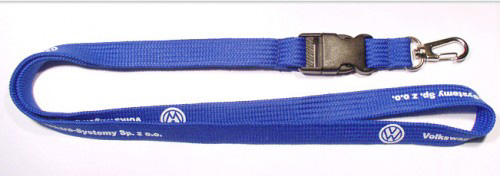 screen printed lanyard