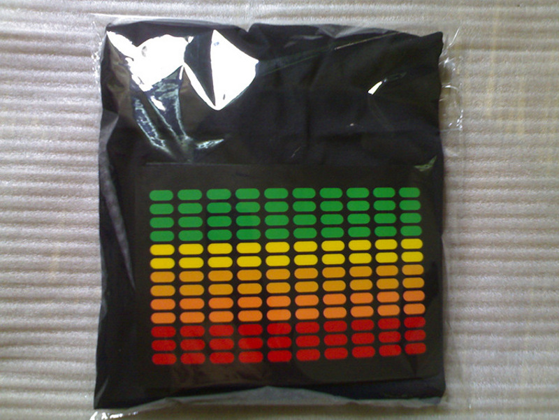 custom light up t-shirt, LED clothing wholesale