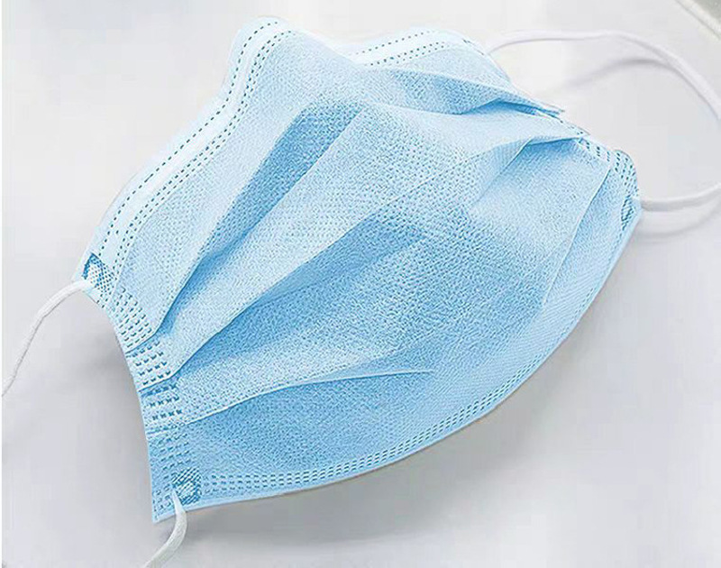 disposable protective face mask 3-ply nose mouth cover CE FDA anti bacteria germ dust pollen