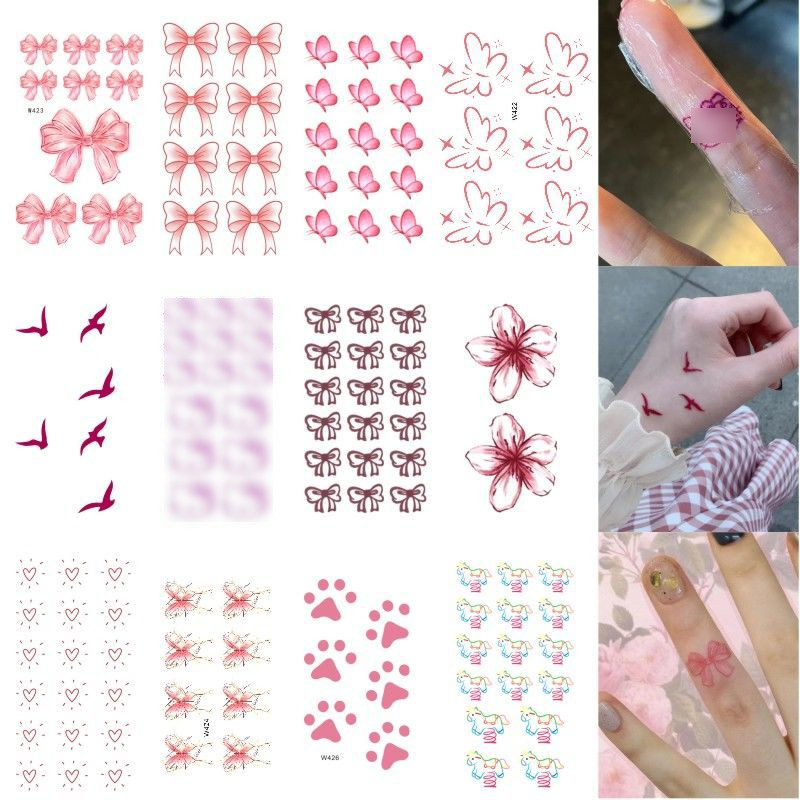 butterfly temporary tattoo sticker