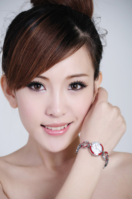 Alloy watch for lady