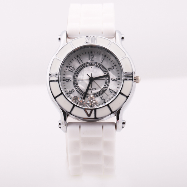 Silicone Quartz Watch for Ladies