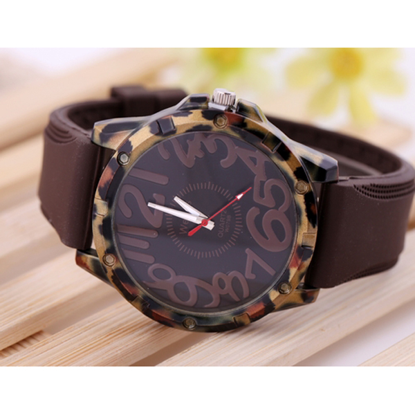 Silicone Quartz Watch for Ladies