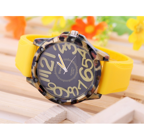 Silicone Quartz Watch for Ladies