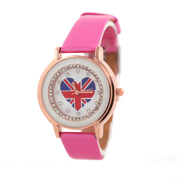 Leather Quartz Watch for Ladies