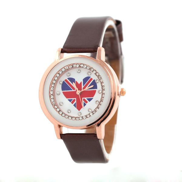 Leather Quartz Watch for Ladies