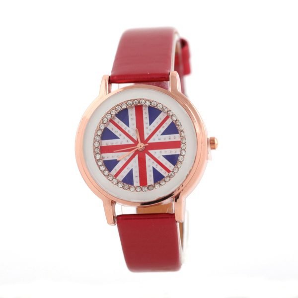 Leather Quartz Watch for Ladies