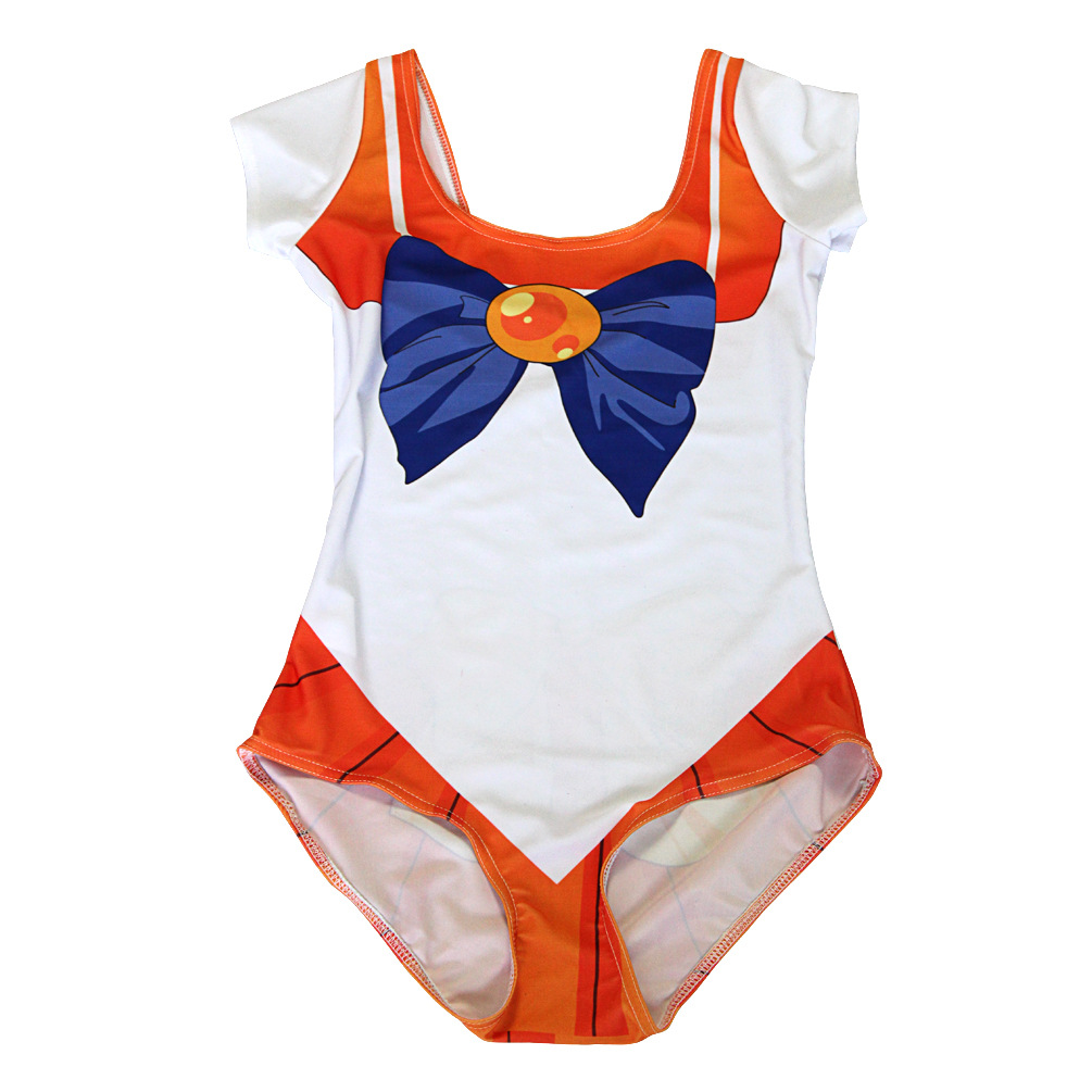 sailor moon one piece swimsuit girl women cute